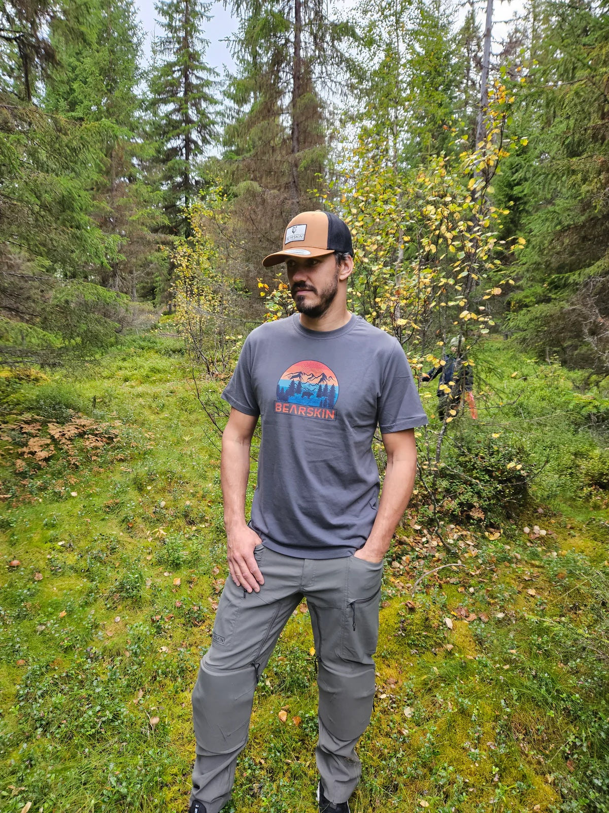 Bearskin T-Shirt Grey