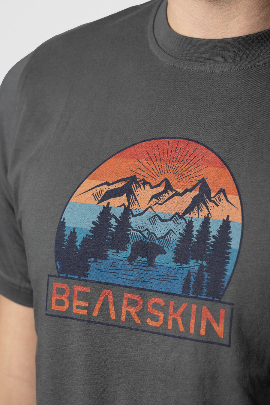 Bearskin T-Shirt Grey